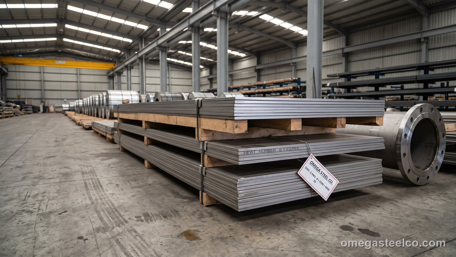 2205 duplex stainless steel sheet — Omega Steel Co., Dilovası plant