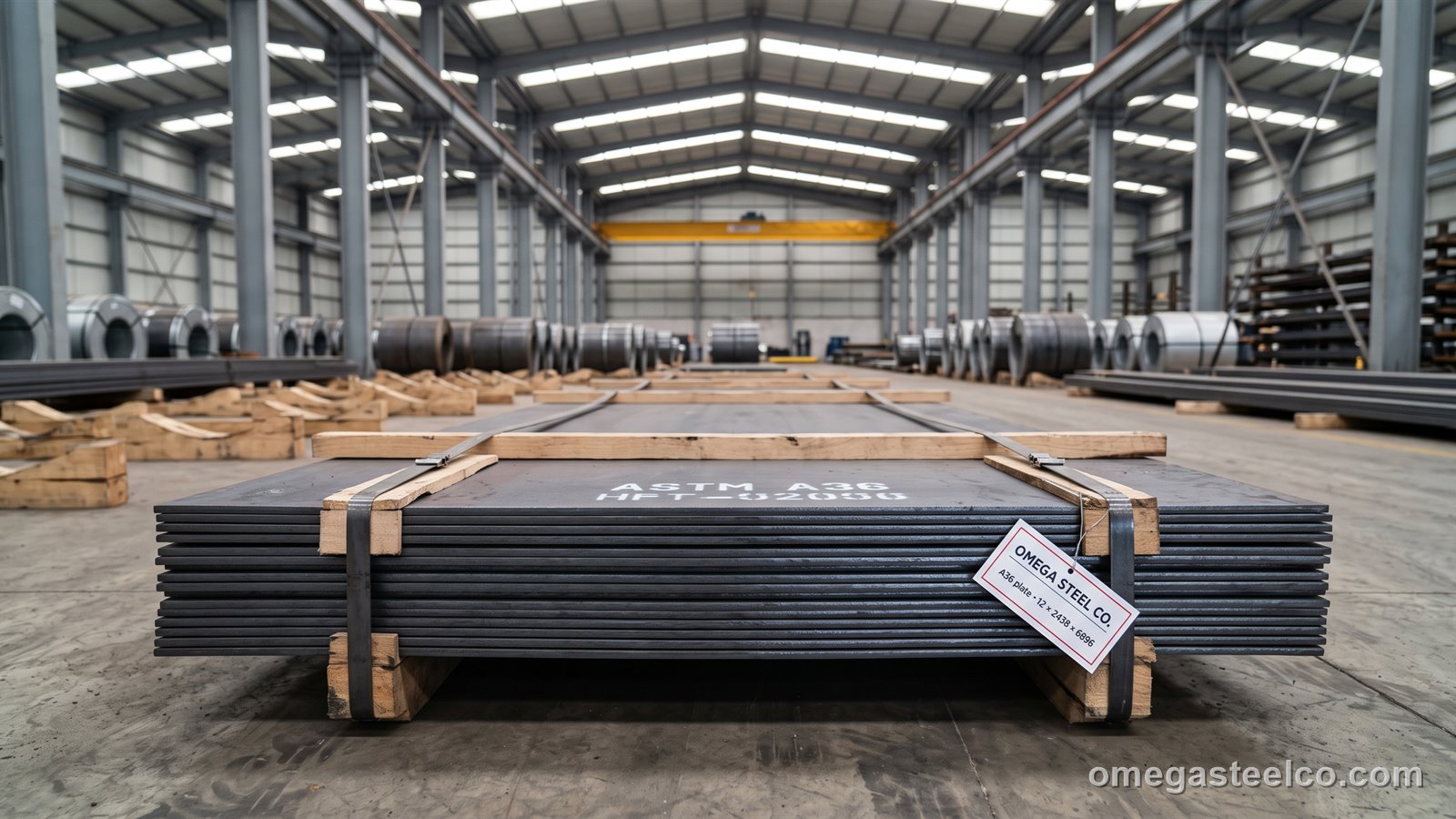 ASTM A36 Stahlblech — Omega Steel Co., Werk Dilovası
