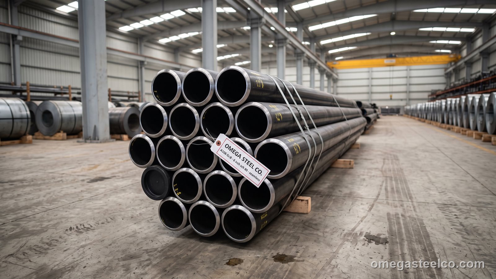 ASTM-A106-Rohr — Omega Steel Co., Werk Dilovası