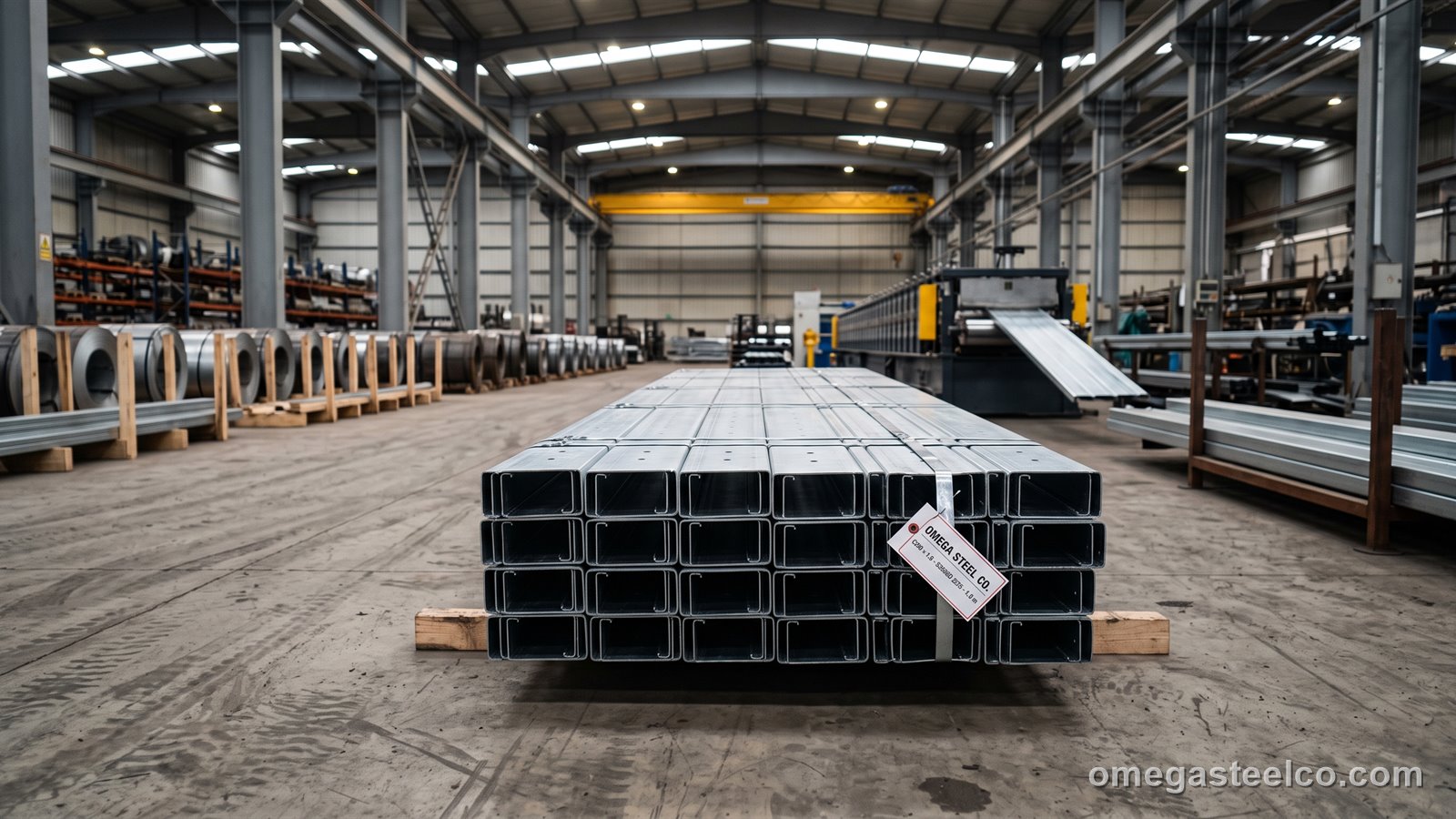 مدادات C — Omega Steel Co.، مصنع ديلوفاسي