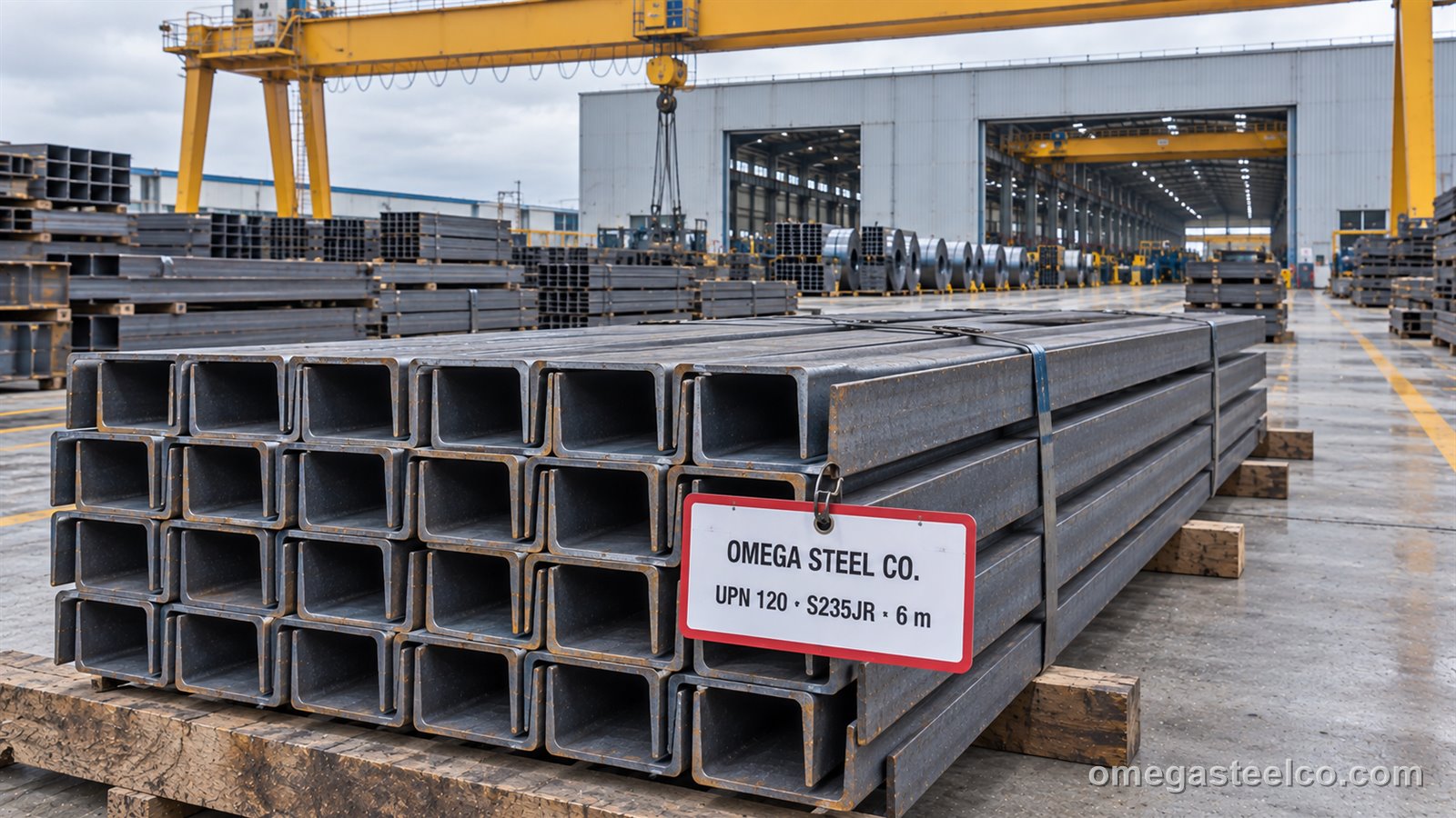 Channels UPN / UPE (C channel) — Omega Steel Co., Dilovası plant