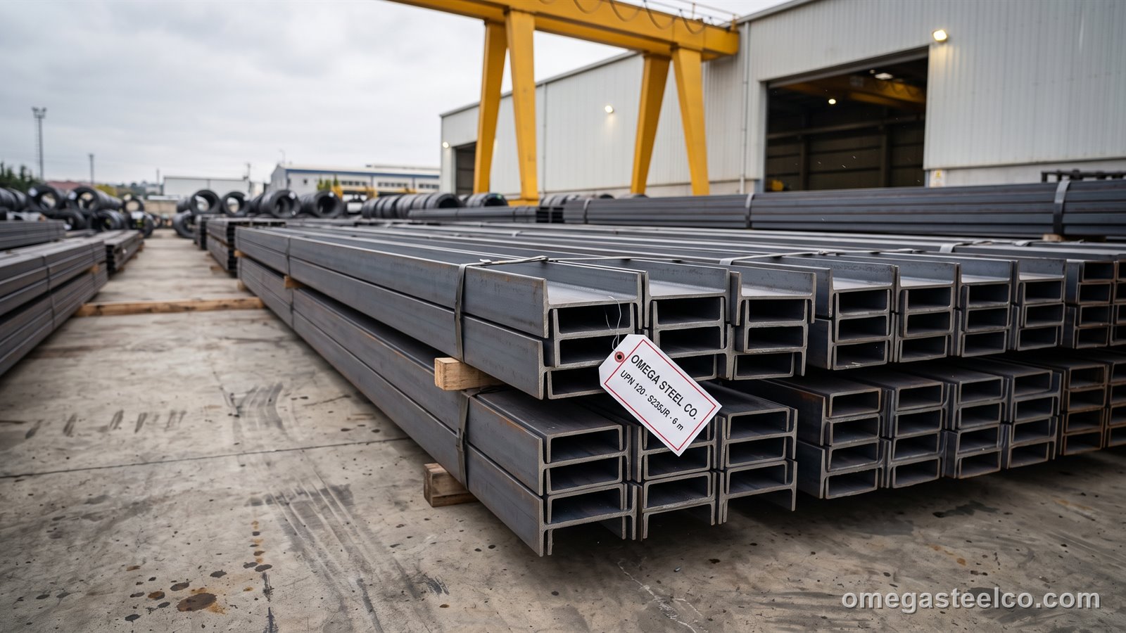 الكنالات UPN / UPE (كنال C) — Omega Steel Co.، مصنع ديلوفاسي