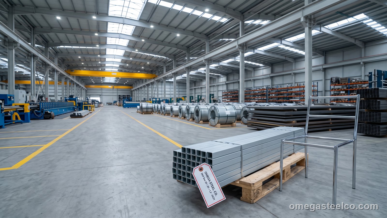 Cold-rolled (DKP) box sections — Omega Steel Co., Dilovası plant