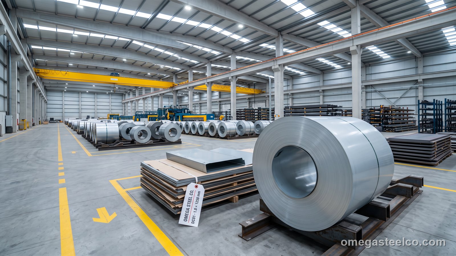 DC01 Kaltband — Omega Steel Co., Werk Dilovası