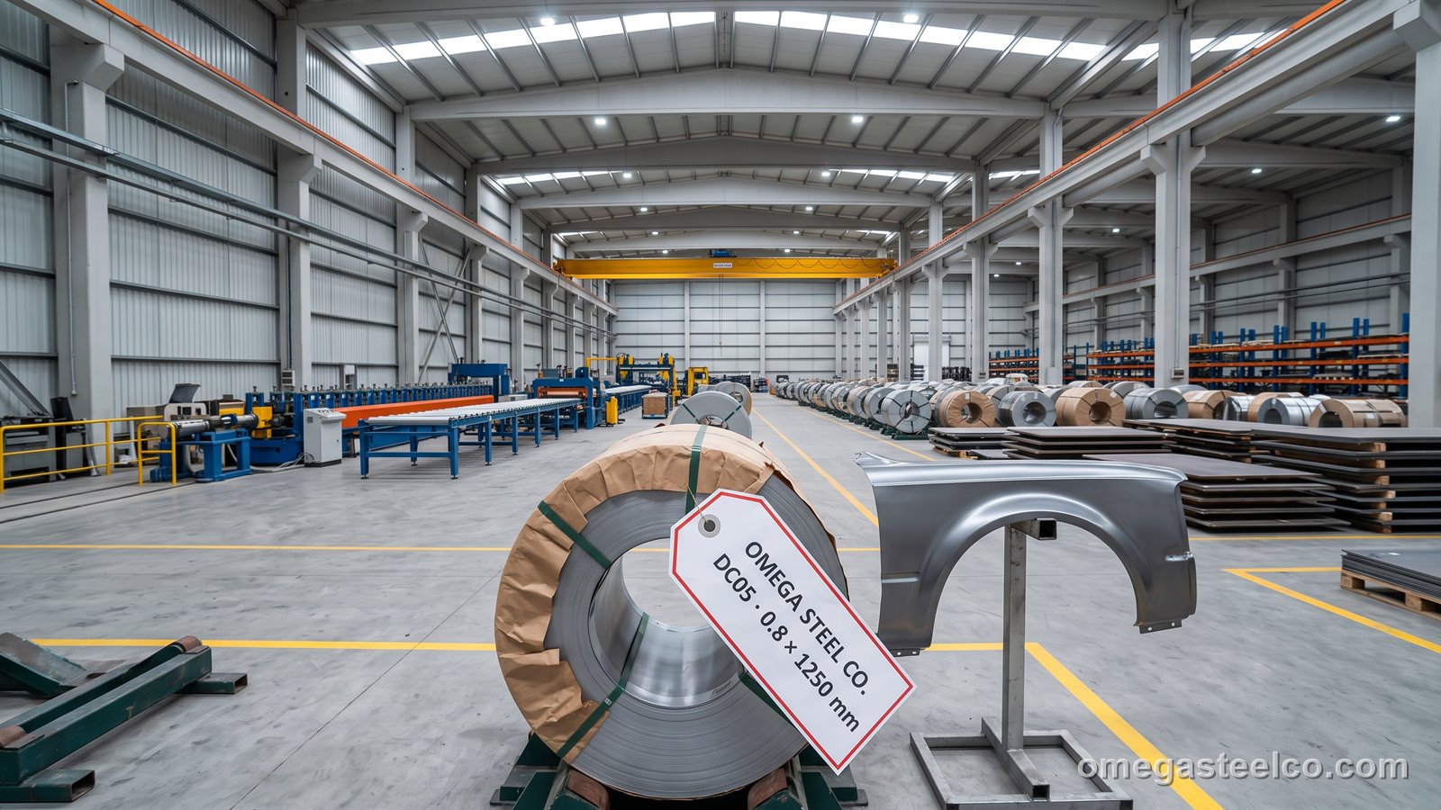 DC05 cold-rolled steel — Omega Steel Co., Dilovası plant