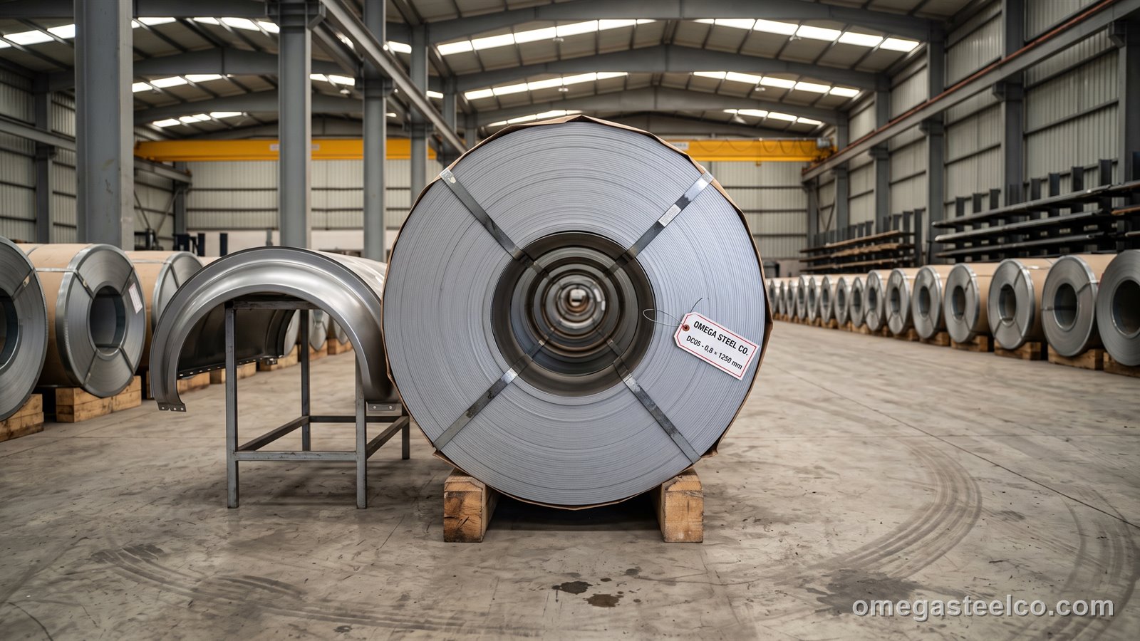 فولاذ بارد الدرفلة DC05 — Omega Steel Co.، مصنع ديلوفاسي