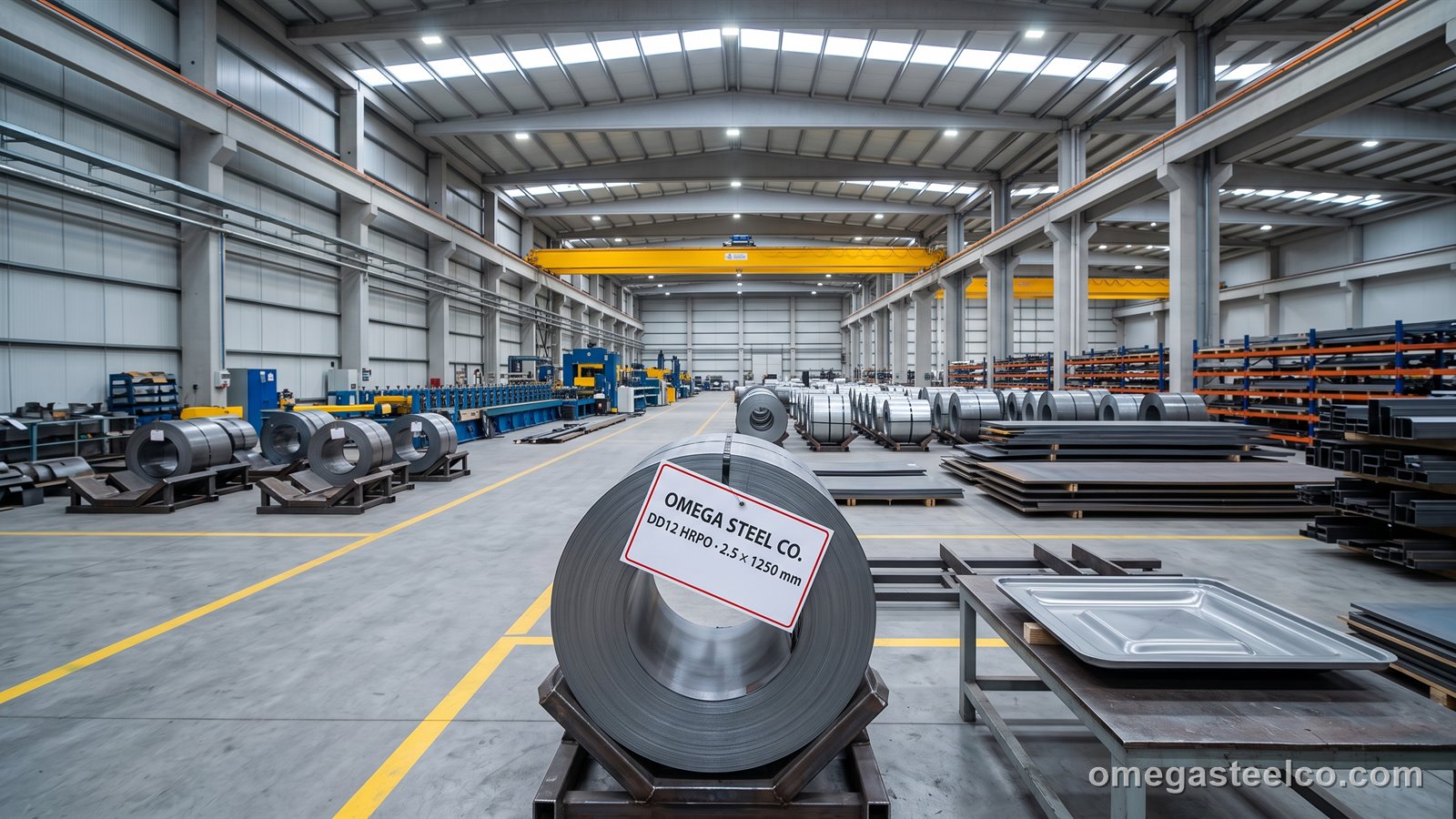 DD12 forming steel — Omega Steel Co., Dilovası plant