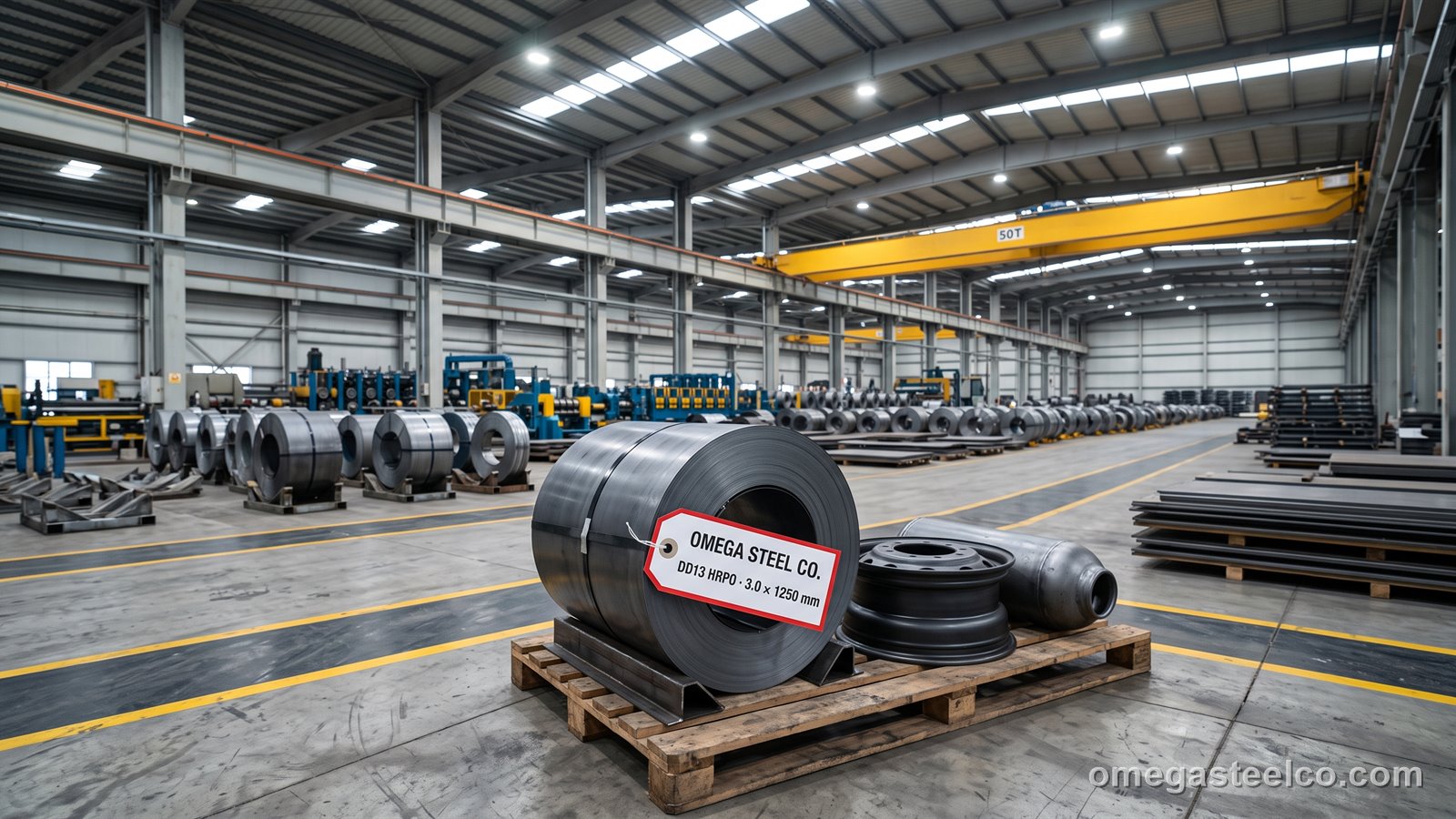 DD13 forming steel — Omega Steel Co., Dilovası plant