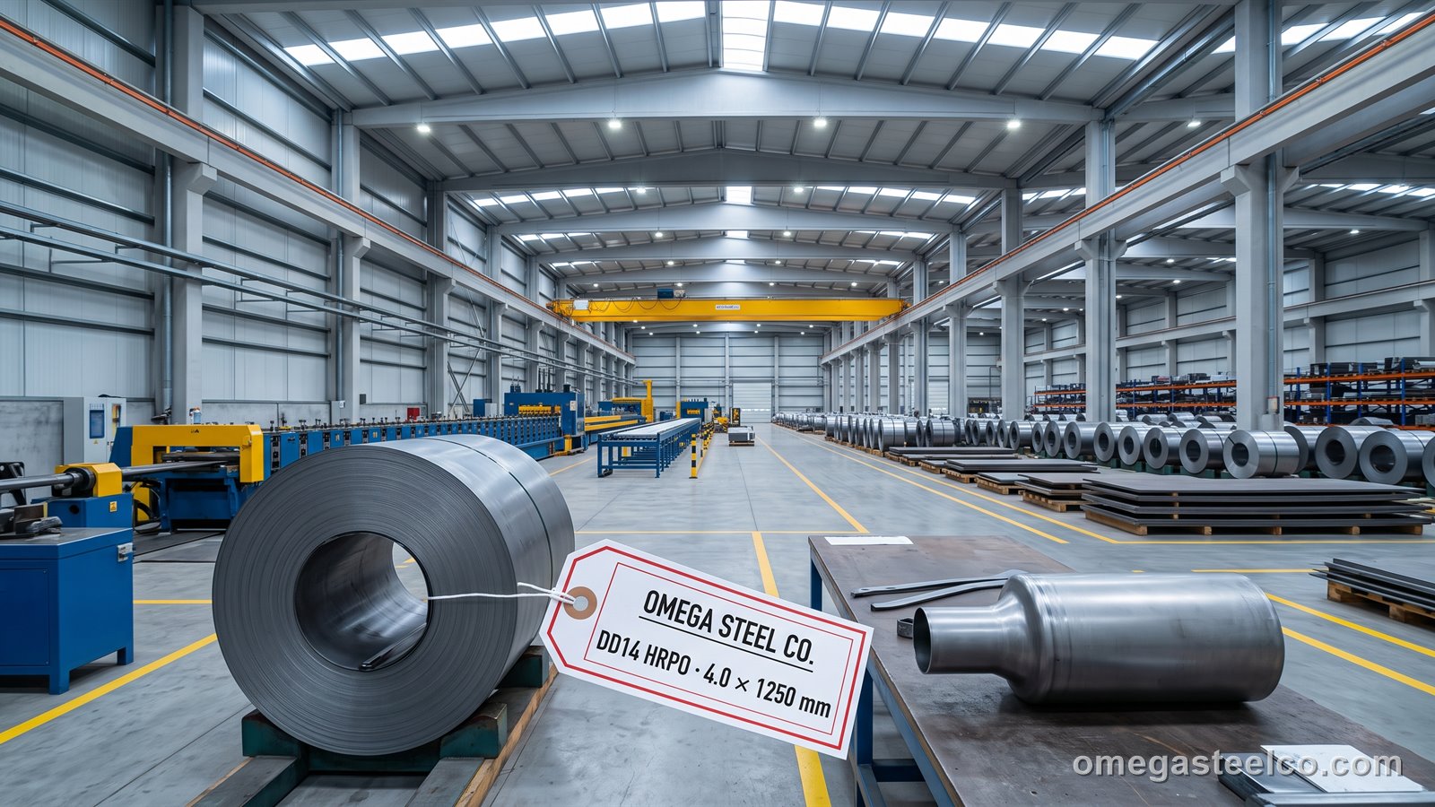 DD14 forming steel — Omega Steel Co., Dilovası plant