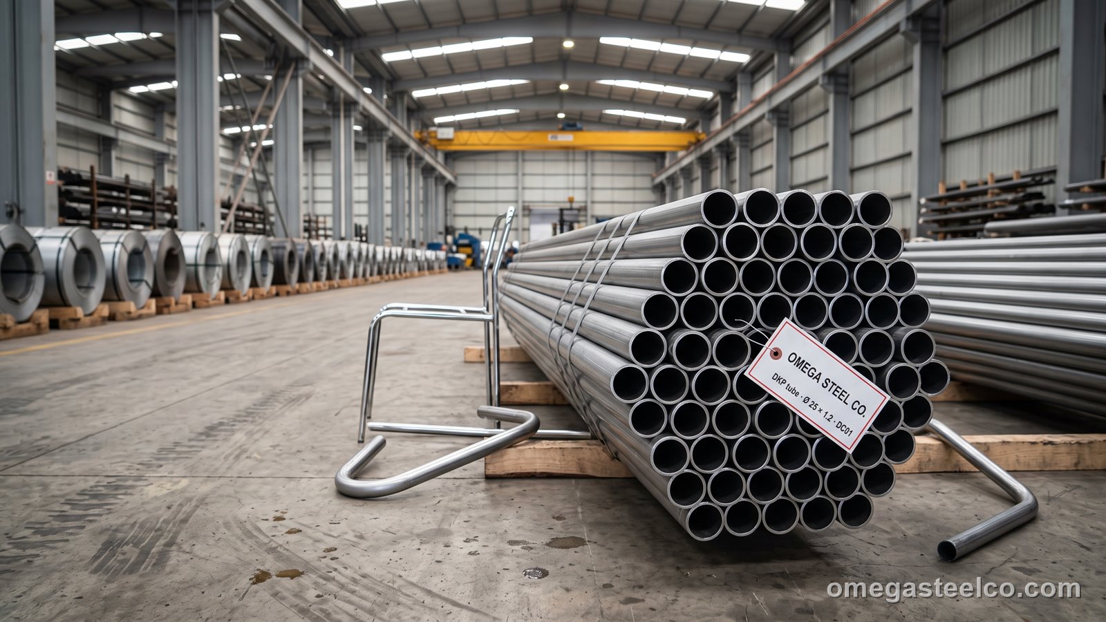 أنبوب DKP (بارد الدرفلة) — Omega Steel Co.، مصنع ديلوفاسي