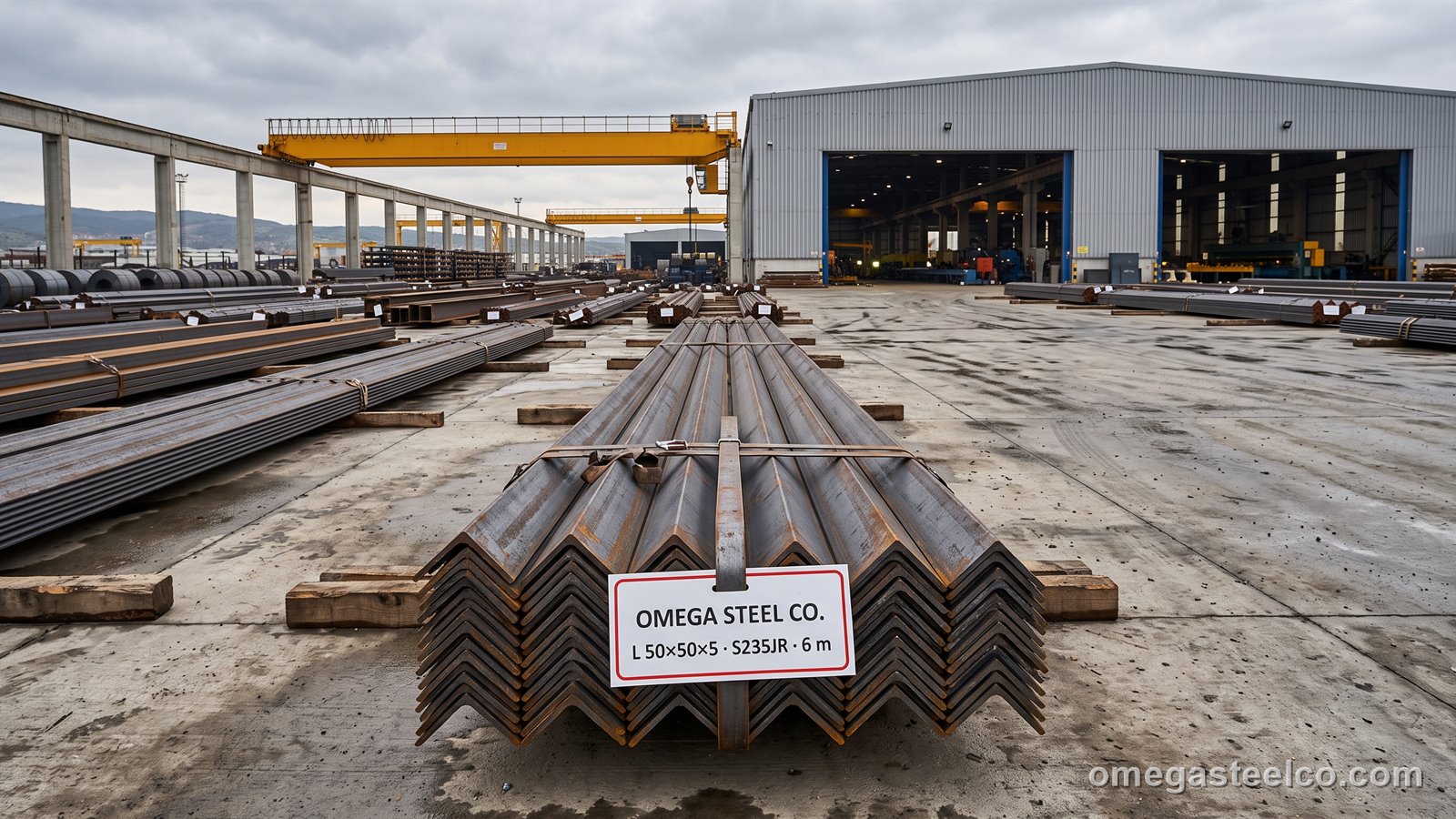 Equal angles — Omega Steel Co., Dilovası plant