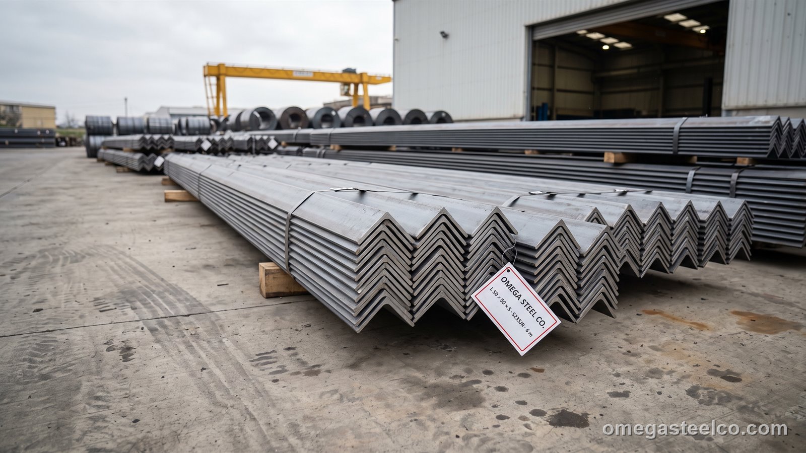 الزوايا المتساوية — Omega Steel Co.، مصنع ديلوفاسي