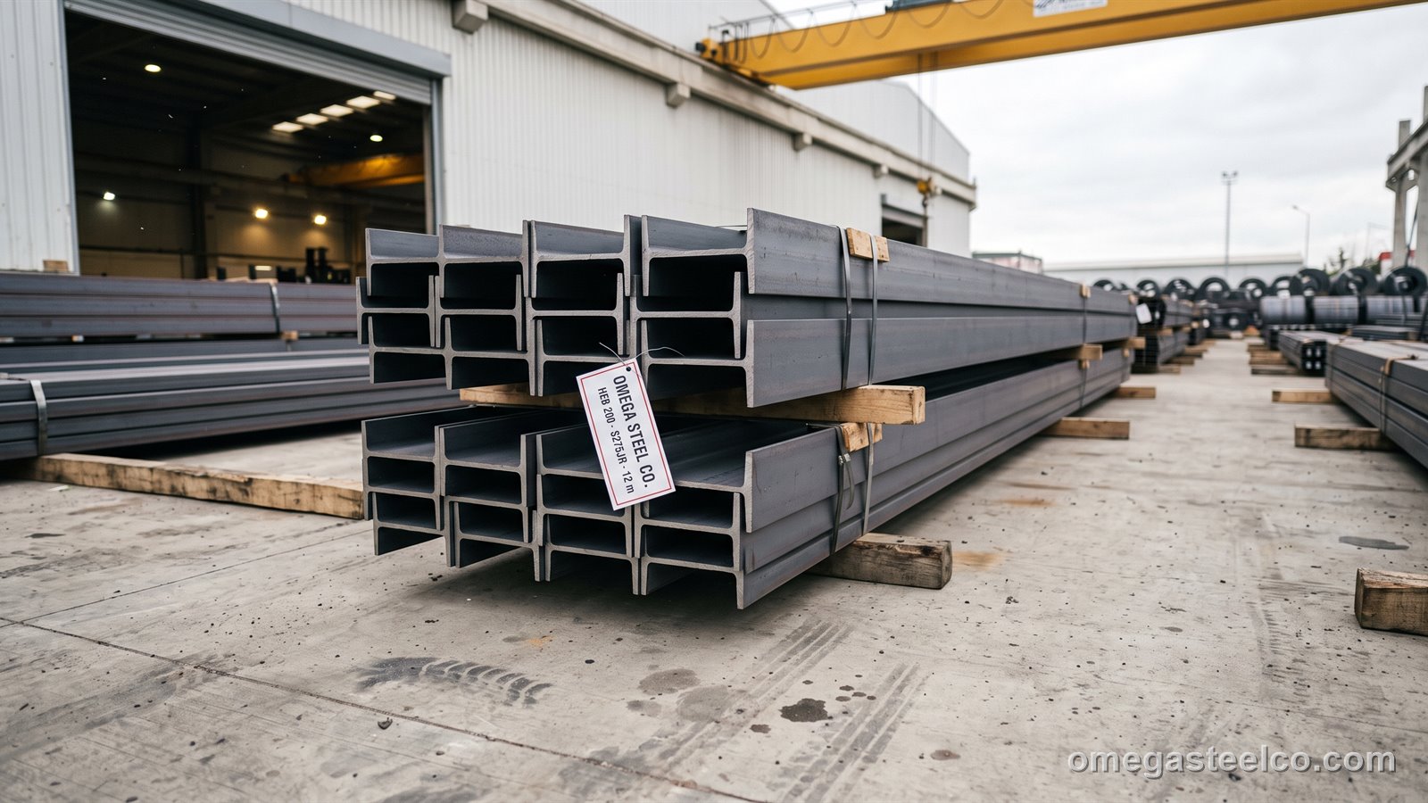 HEA / HEB Träger — Omega Steel Co., Werk Dilovası