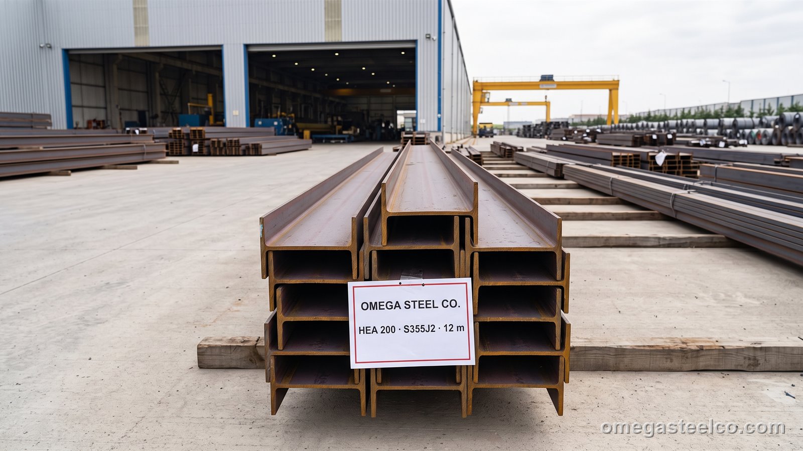 HEA beams — Omega Steel Co., Dilovası plant