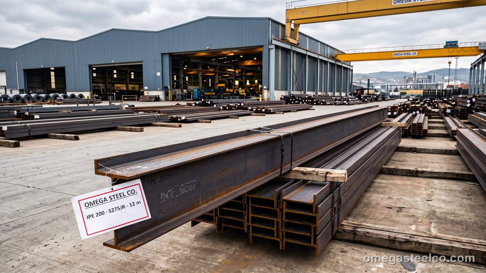 IPE beams — Omega Steel Co., Dilovası plant