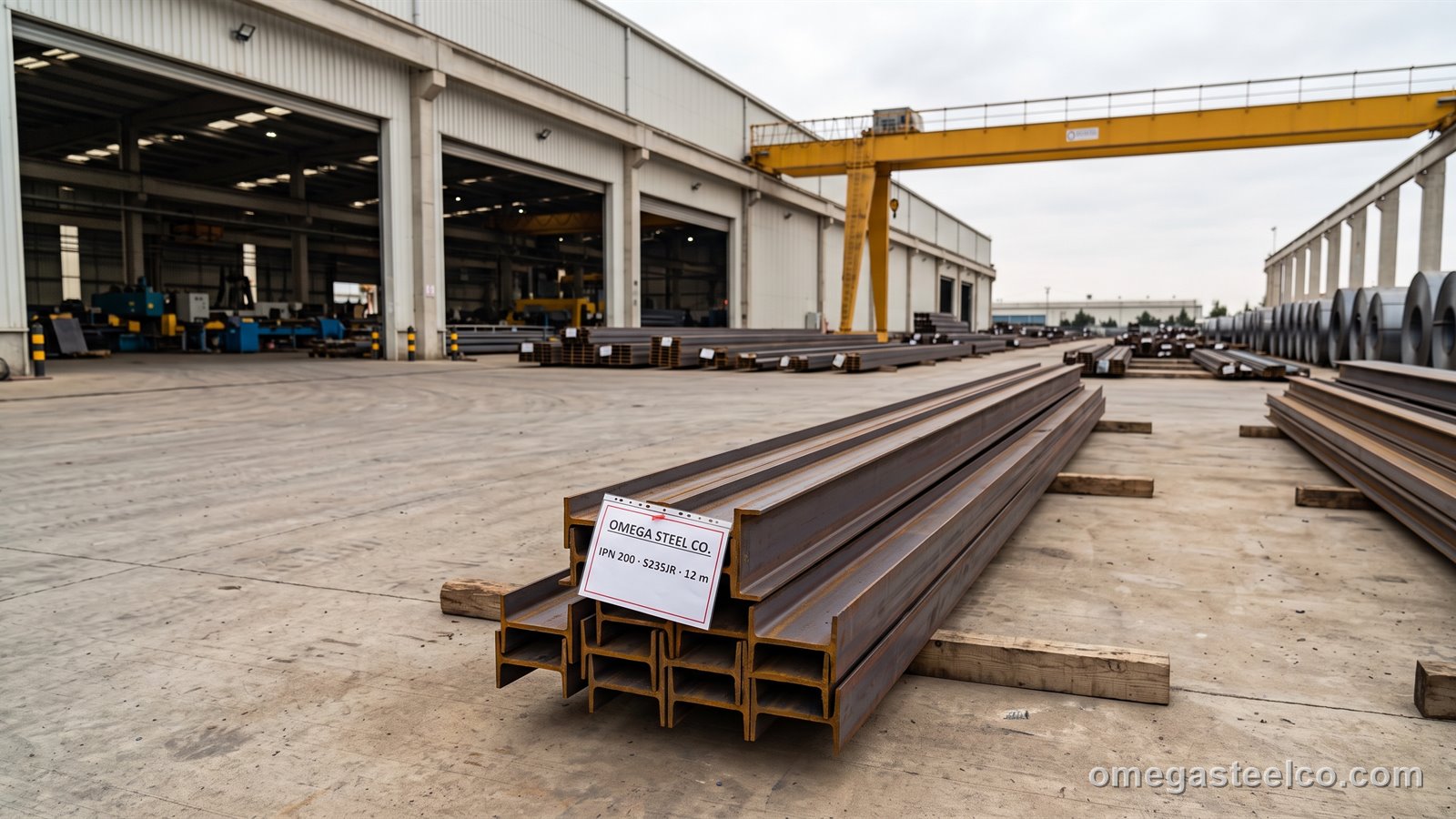 IPN beams — Omega Steel Co., Dilovası plant
