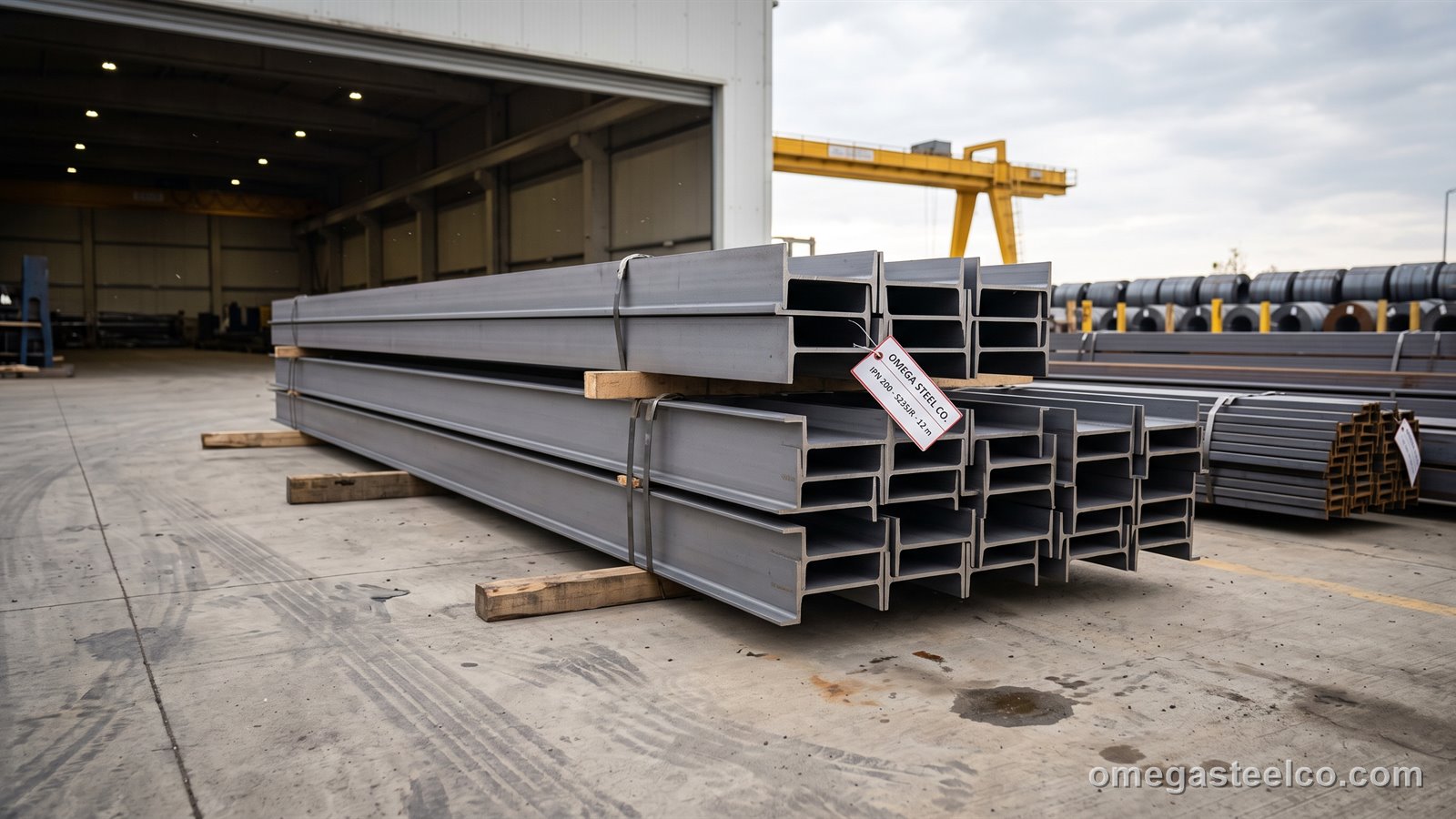 كمرات IPN — Omega Steel Co.، مصنع ديلوفاسي