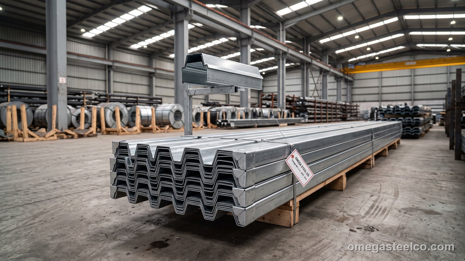 Omega-Profil — Omega Steel Co., Werk Dilovası