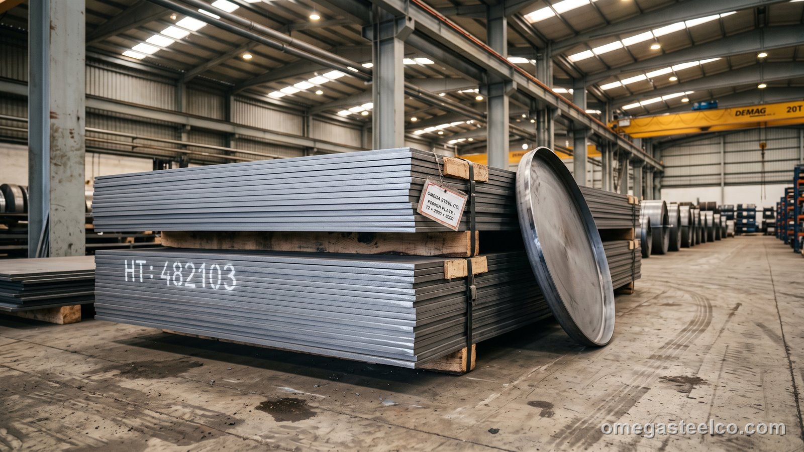 لوح P265GH — Omega Steel Co.، مصنع ديلوفاسي