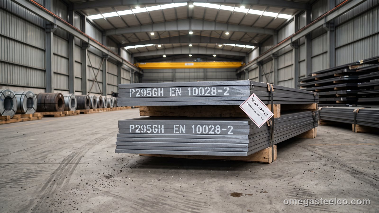 Лист P295GH — Omega Steel Co., завод в Диловасы