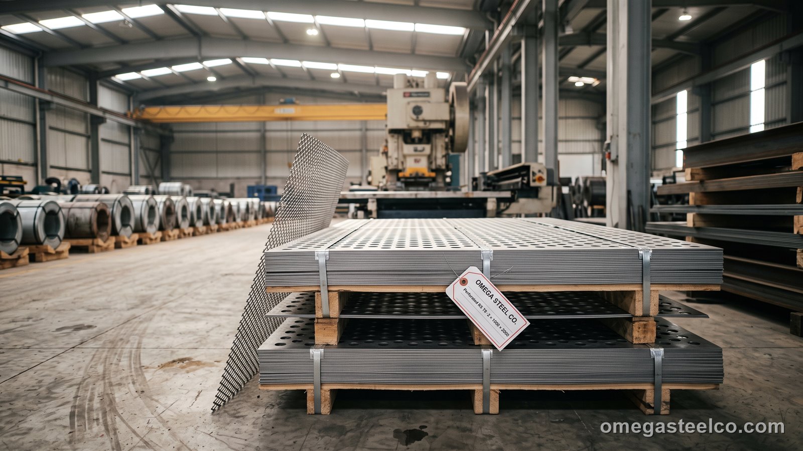 Lochblech & Streckmetall — Omega Steel Co., Werk Dilovası