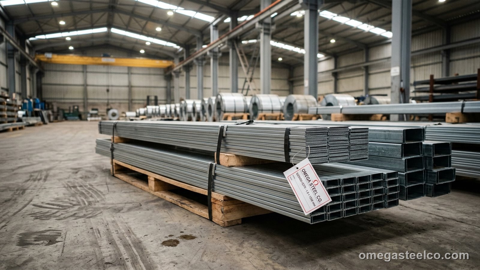 Оцинкованная сталь S220GD — Omega Steel Co., завод в Диловасы