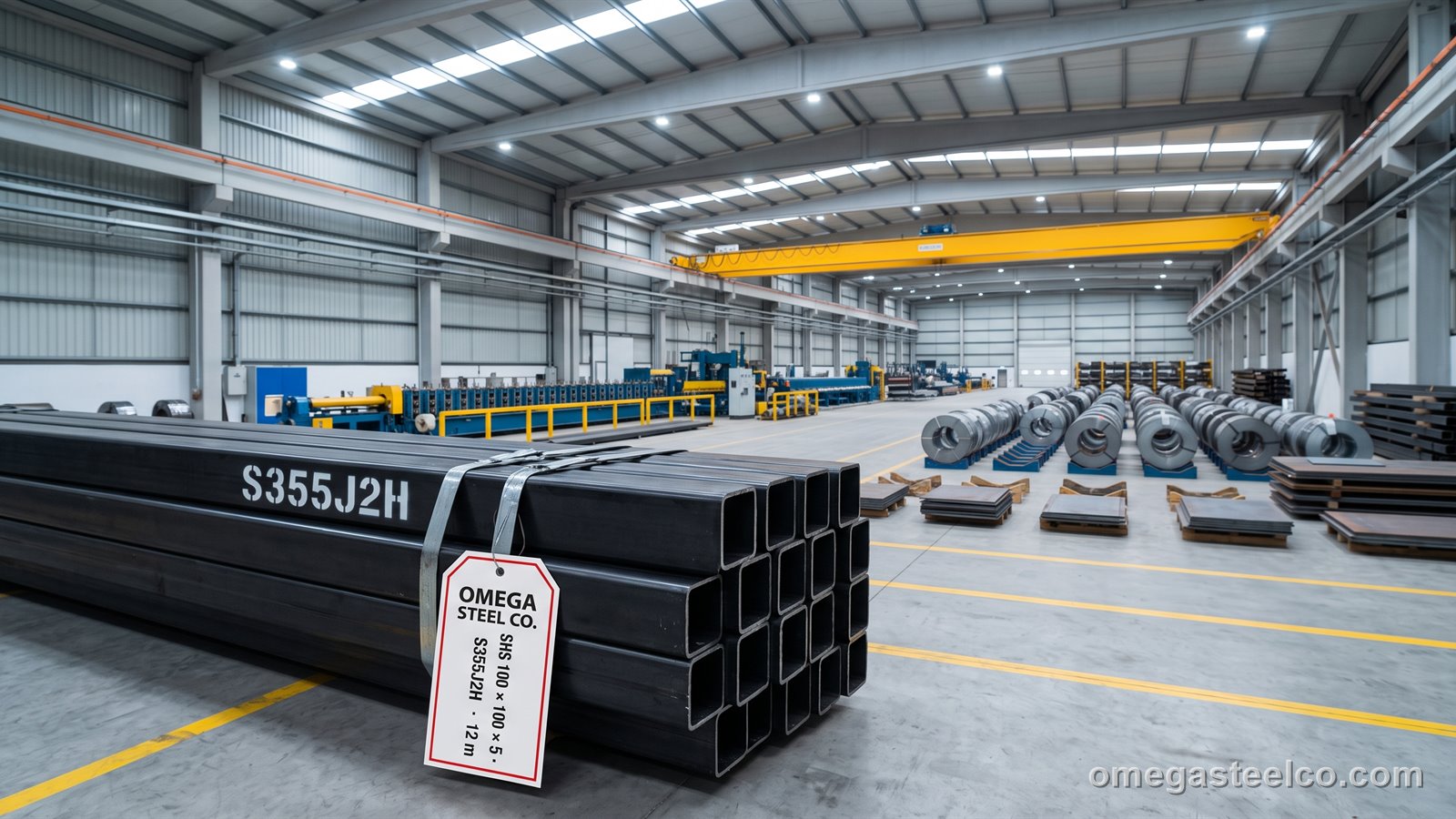 S355J2H hollow sections — Omega Steel Co., Dilovası plant