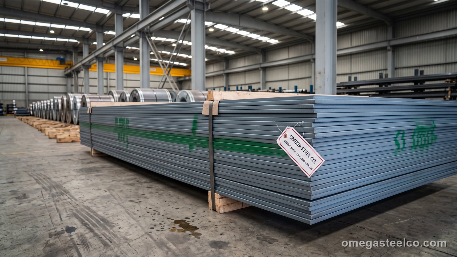 لوح S355ML — Omega Steel Co.، مصنع ديلوفاسي