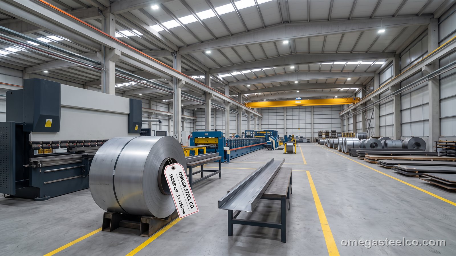 S460MC steel — Omega Steel Co., Dilovası plant
