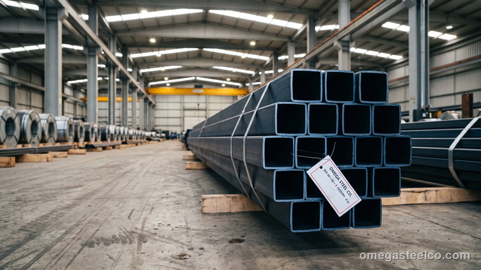 المواسير المربعة — Omega Steel Co.، مصنع ديلوفاسي