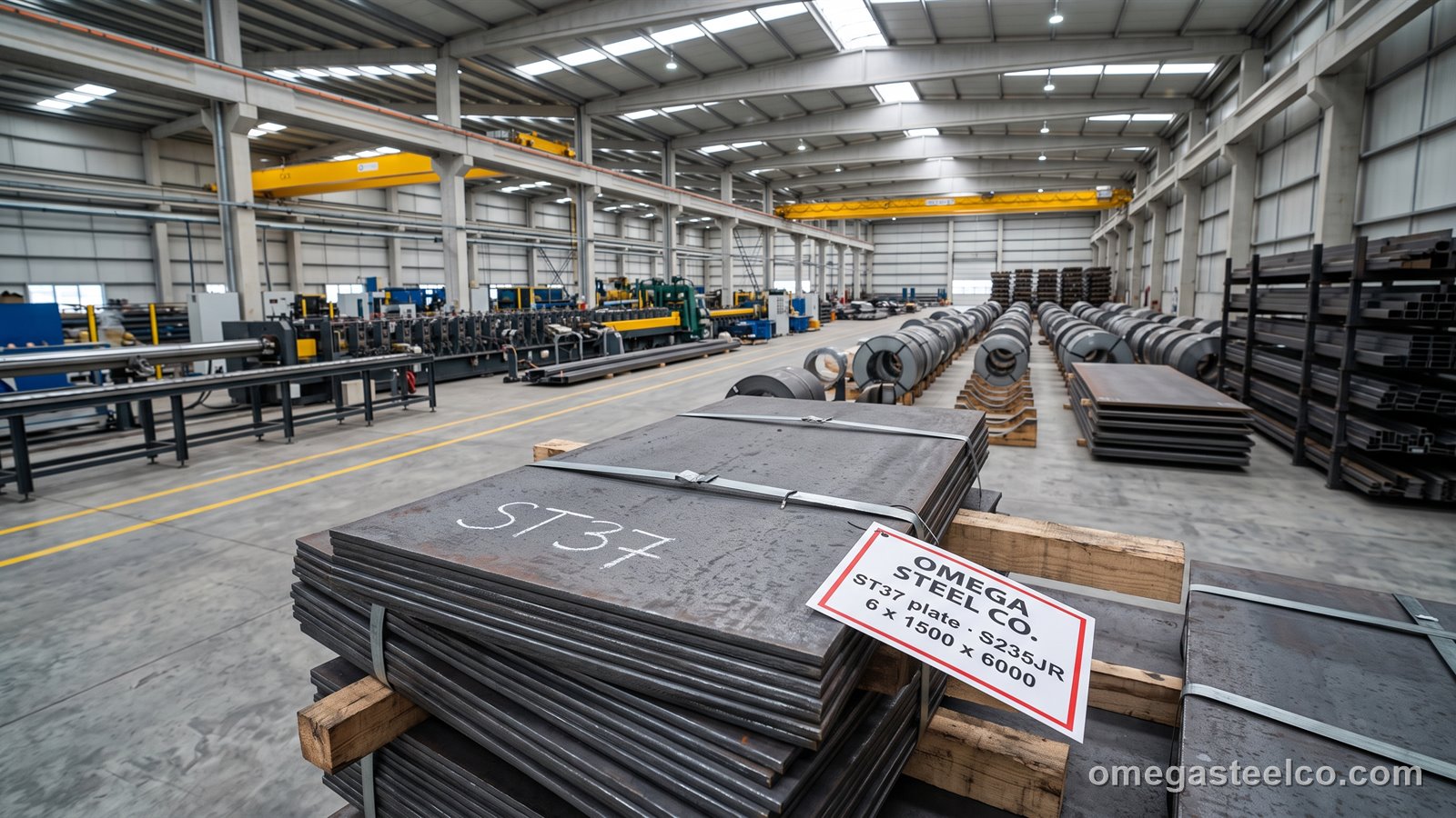 ST37 Stahlblech — Omega Steel Co., Werk Dilovası