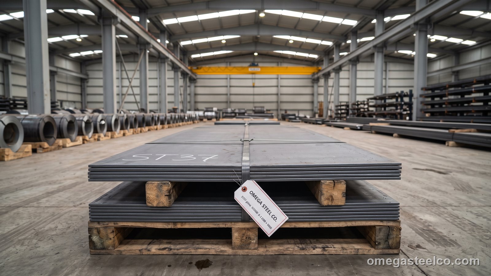 لوح ST37 — Omega Steel Co.، مصنع ديلوفاسي