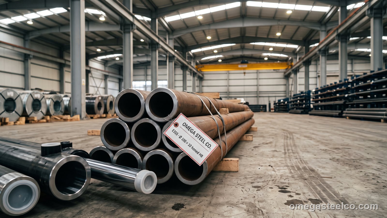 أنبوب ST52 بلا لحام — Omega Steel Co.، مصنع ديلوفاسي