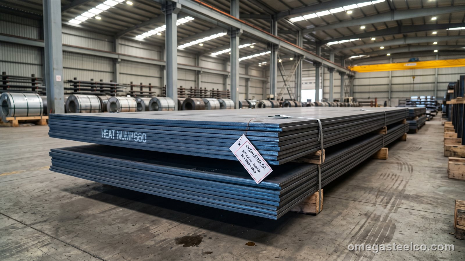 لوح ST52 — Omega Steel Co.، مصنع ديلوفاسي