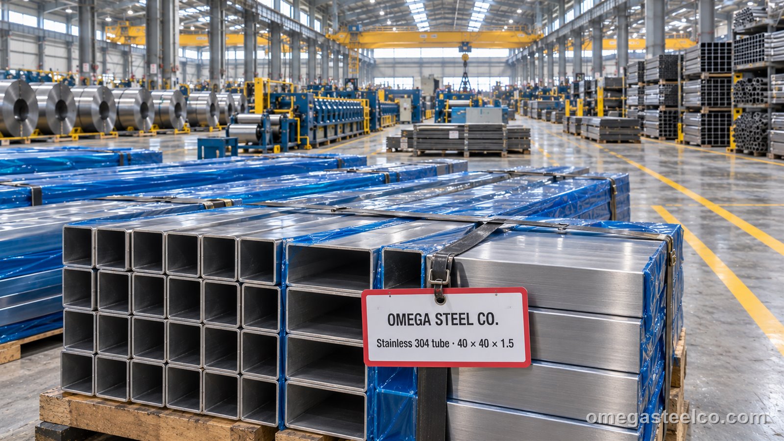 Stainless tube & profile — Omega Steel Co., Dilovası plant