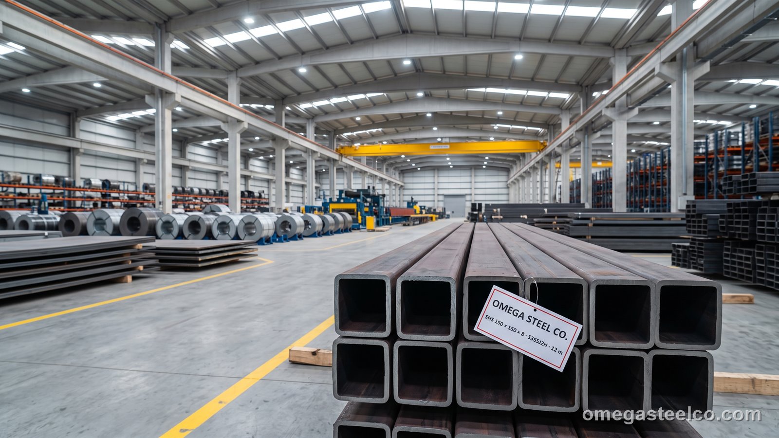 Thick-wall hollow sections — Omega Steel Co., Dilovası plant