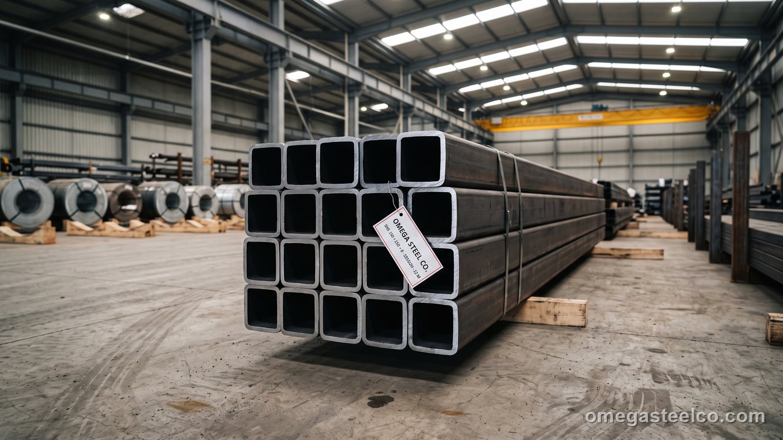 القطاعات المجوفة سميكة الجدار — Omega Steel Co.، مصنع ديلوفاسي