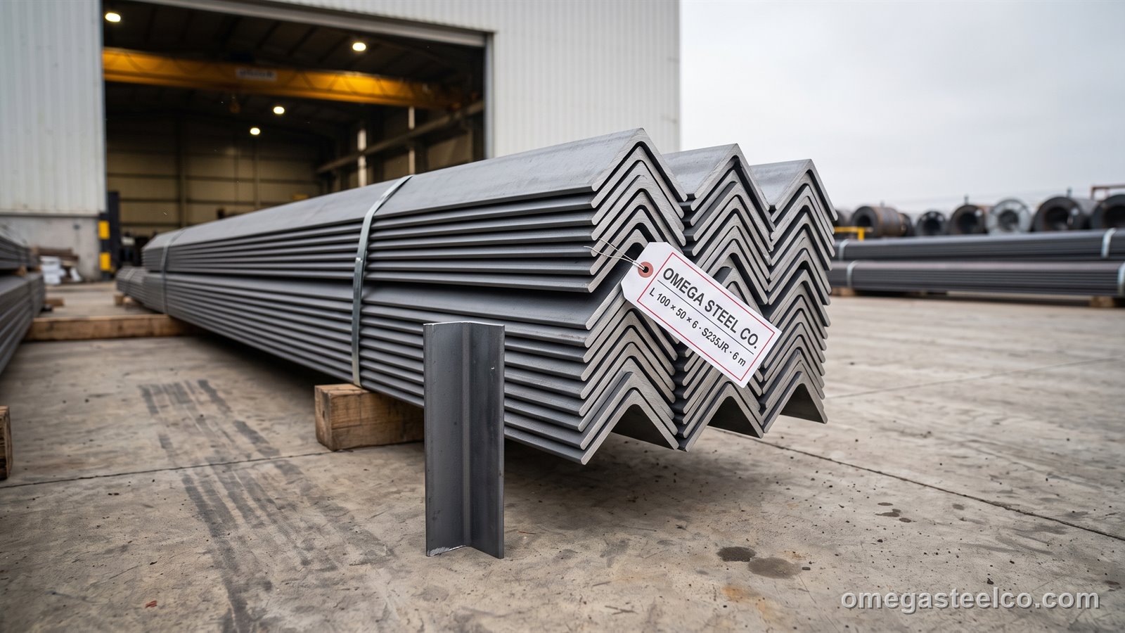الزوايا غير المتساوية — Omega Steel Co.، مصنع ديلوفاسي