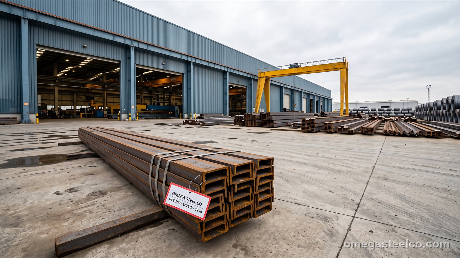 UPE channels — Omega Steel Co., Dilovası plant