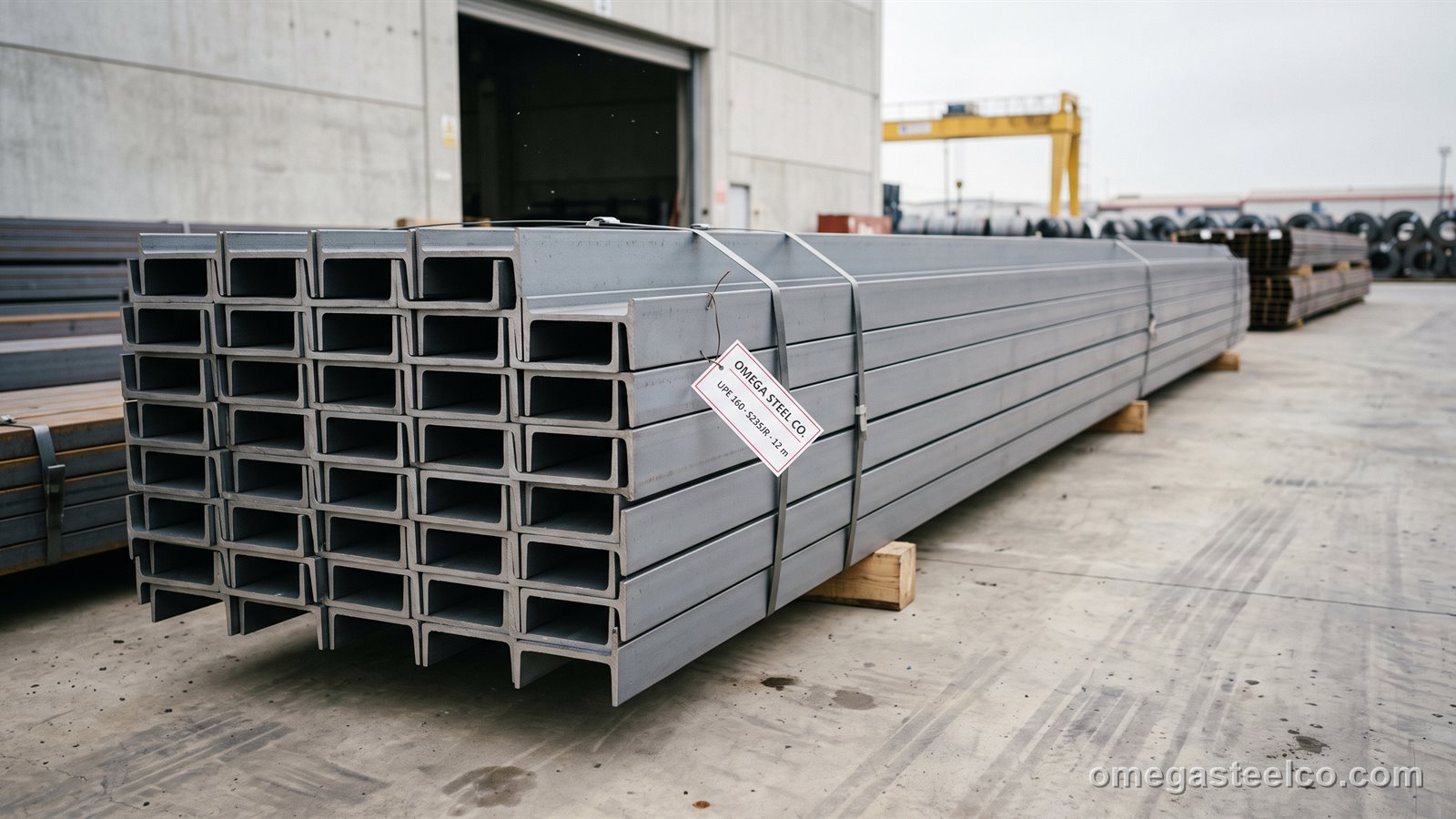 كنالات UPE — Omega Steel Co.، مصنع ديلوفاسي