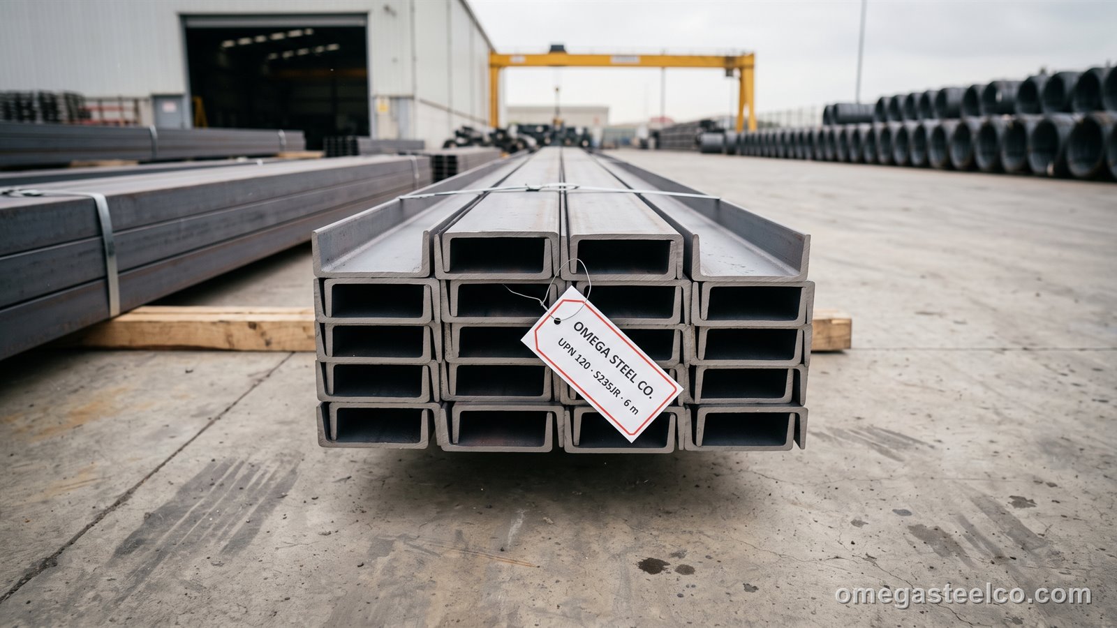 كنالات UPN — Omega Steel Co.، مصنع ديلوفاسي