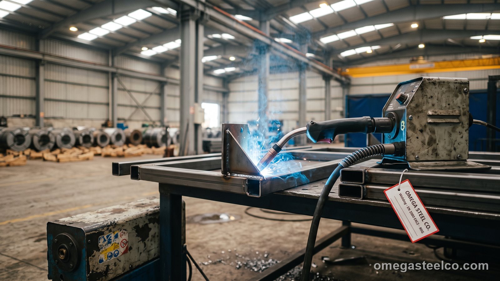 اللحام والتصنيع المعدني — Omega Steel Co.، مصنع ديلوفاسي
