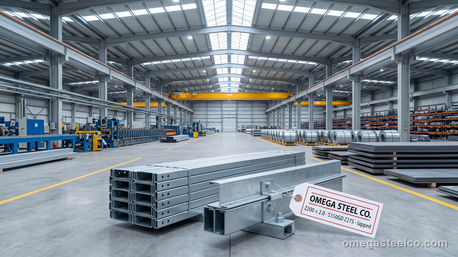 Z purlin — Omega Steel Co., Dilovası plant