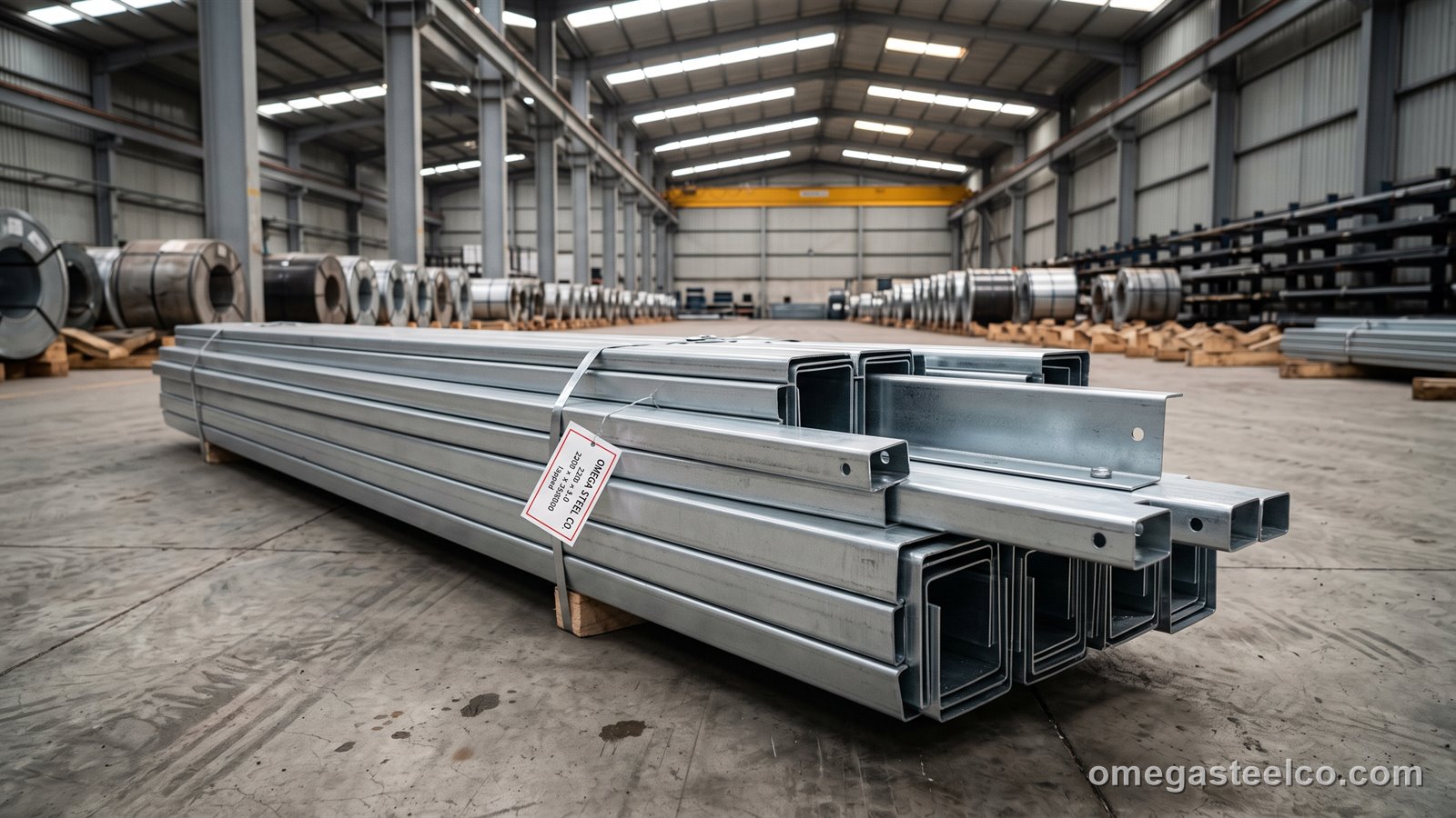 مدادات Z — Omega Steel Co.، مصنع ديلوفاسي